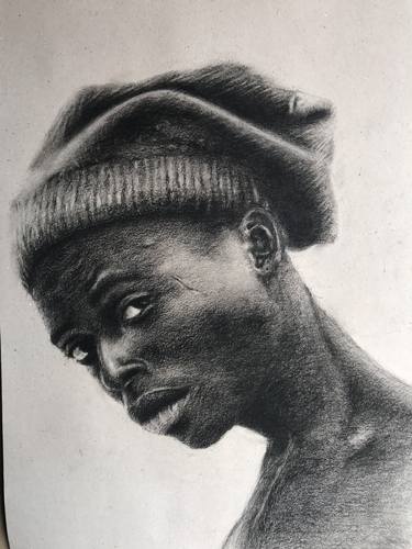 Original Expressionism Portrait Drawings by Emmanuel Ojebola