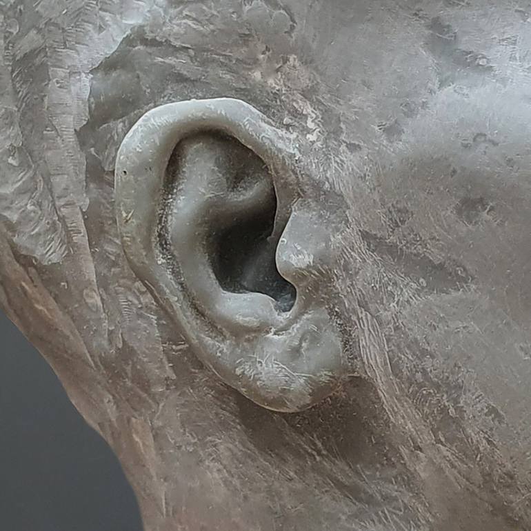 Original Contemporary People Sculpture by Ran Manolov