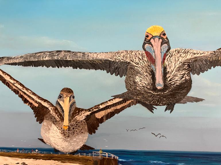 Original Realism Beach Painting by Kurt Frankenberger