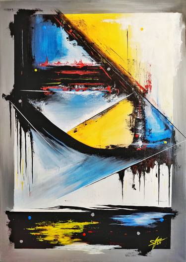 Original Abstract Paintings by Axl Mars