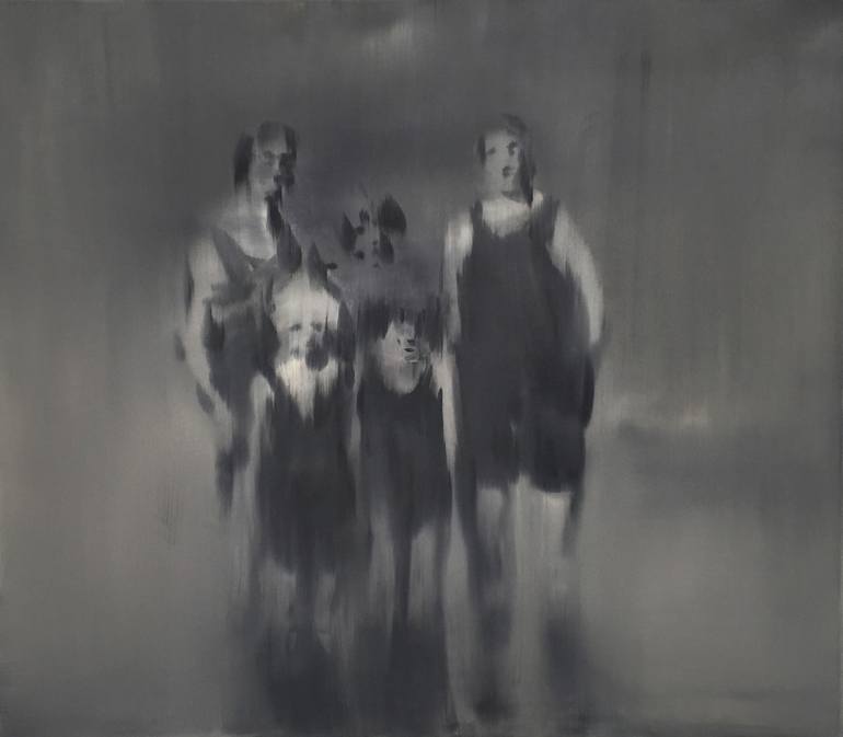Original Contemporary People Painting by Uta Schotten