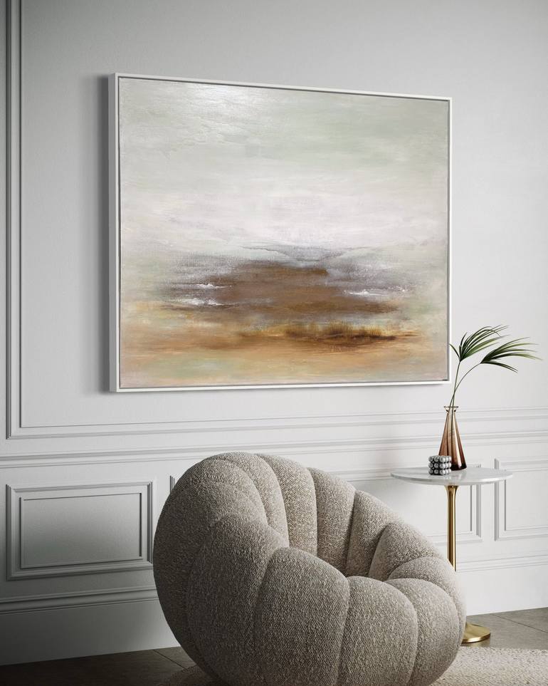 Original Abstract Landscape Painting by Natalie Ulmann