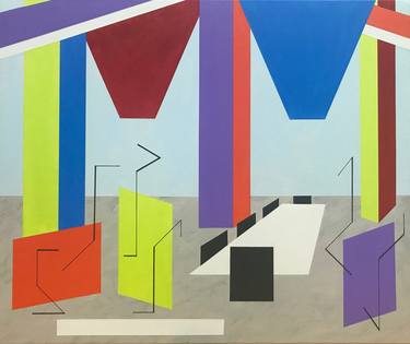 Original Architecture Paintings by Gerald Weber