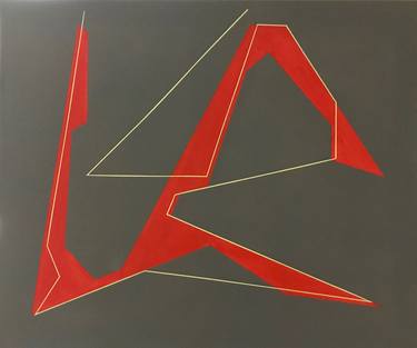 Original Minimalism Geometric Paintings by Gerald Weber