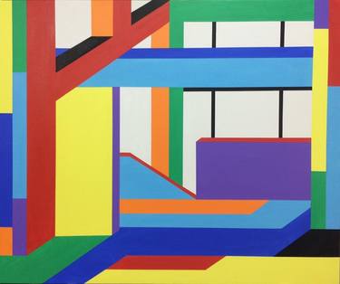 Original Conceptual Architecture Paintings by Gerald Weber