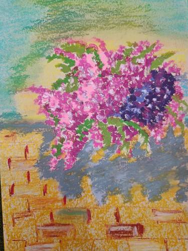 Print of Impressionism Floral Drawings by Jayashree Nandi