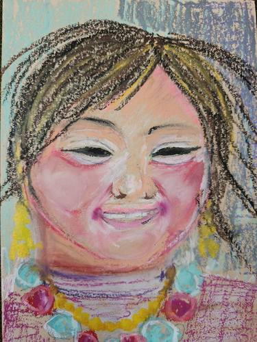 Original Portraiture People Drawings by Jayashree Nandi