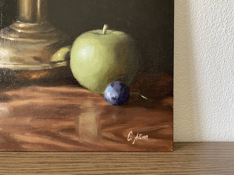 Original Impressionism Still Life Painting by Alina Osadchenko