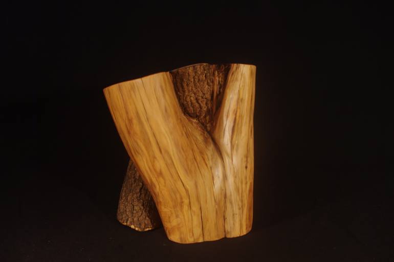 Original Abstract Botanic Sculpture by Maryn Gael