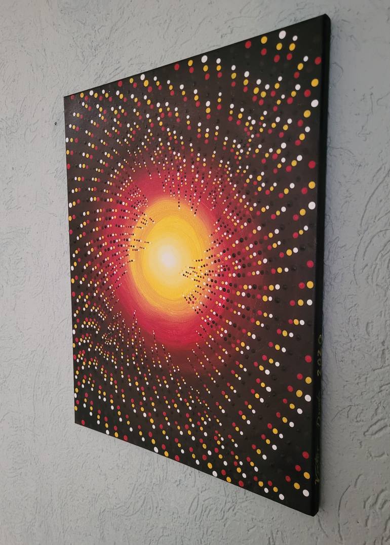 Original Abstract Painting by Victor Dorado