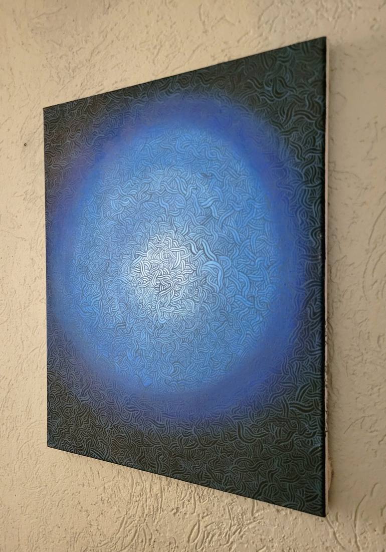 Original Conceptual Abstract Painting by Victor Dorado