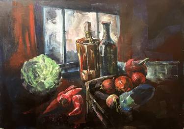 Original Still Life Paintings by Artur Ivanov