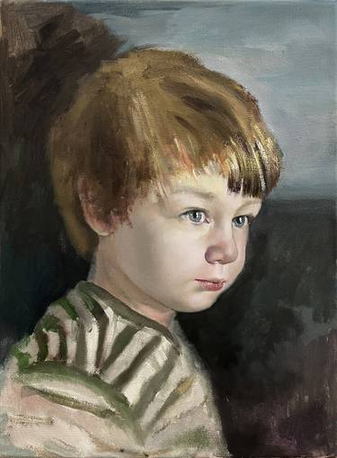 Print of Portraiture Children Paintings by Artur Ivanov