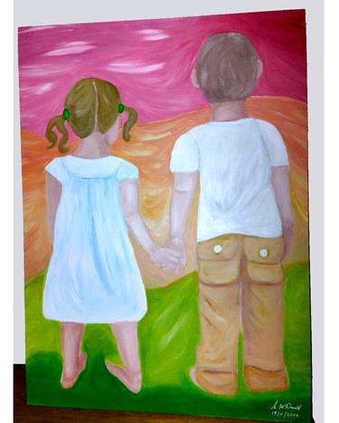 Original Children Paintings by Simone Mcdonald