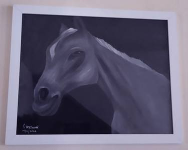 Print of Fine Art Horse Paintings by Simone Mcdonald