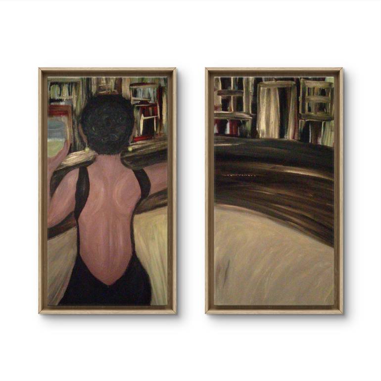 Original Abstract Women Painting by Simone Mcdonald