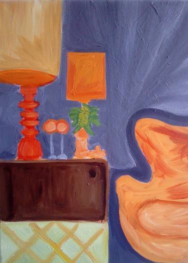 Original Art Deco Abstract Paintings by Simone Mcdonald