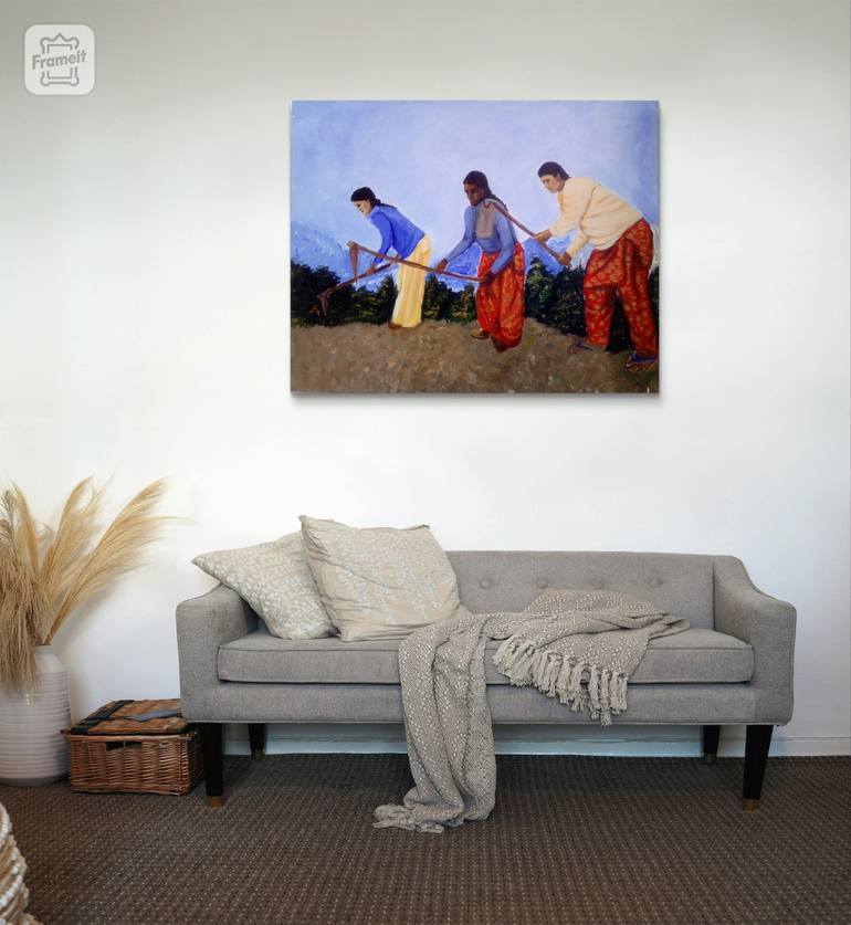 Original Figurative Women Painting by Simone Mcdonald