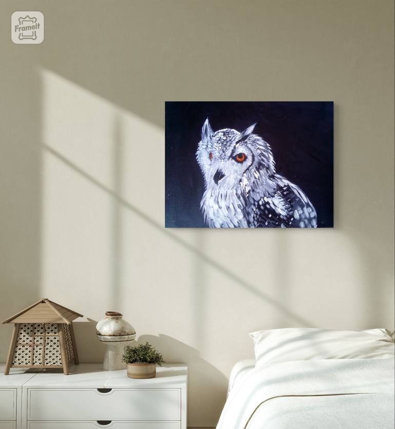 Original Abstract Animal Painting by Simone Mcdonald