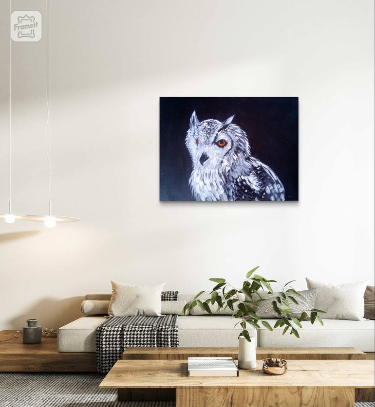 Original Abstract Animal Painting by Simone Mcdonald