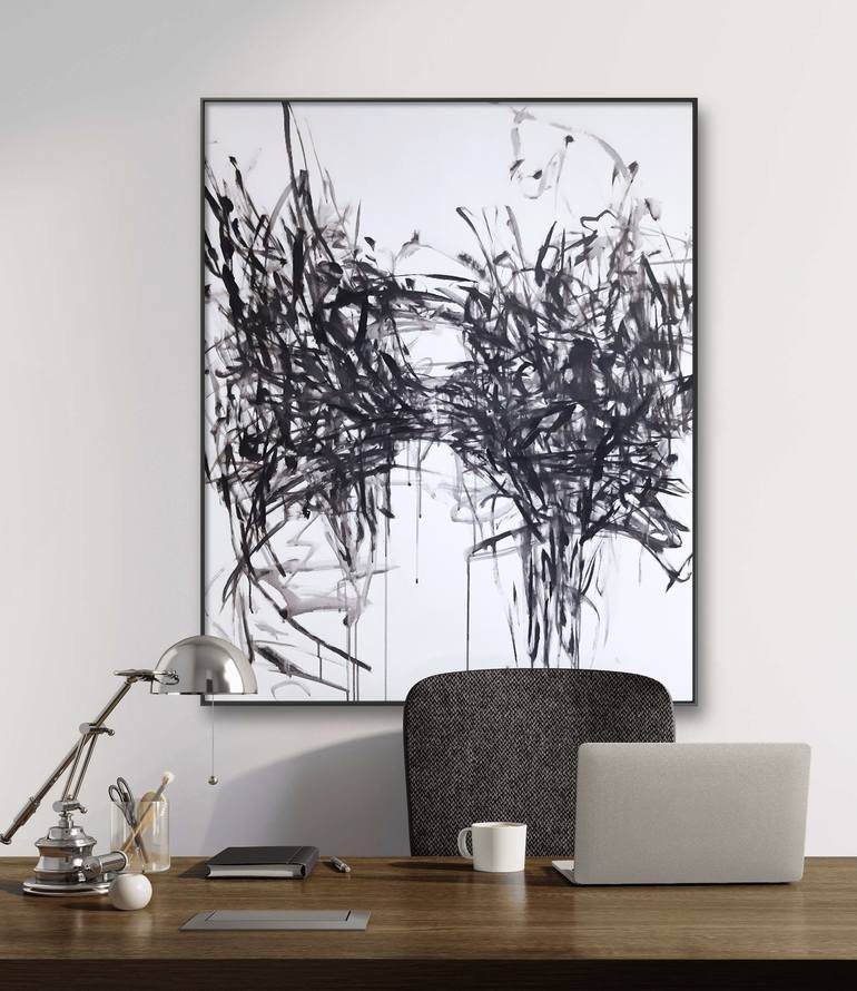 Original Abstract Painting by Sara Voss