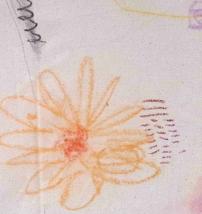 Original Abstract Expressionism Abstract Painting by Sara Voss