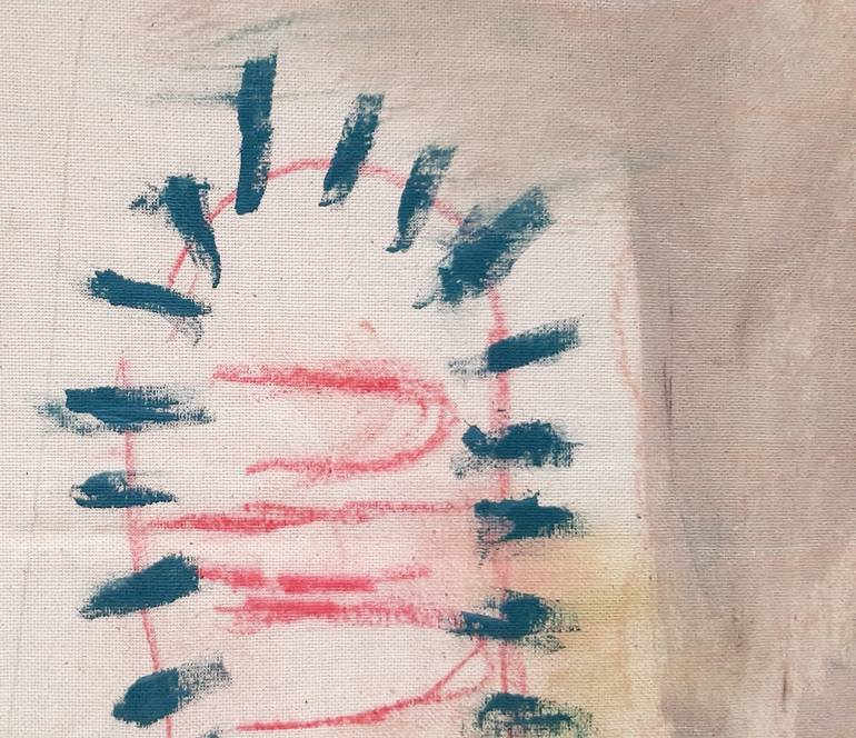 Original Abstract Expressionism Abstract Painting by Sara Voss