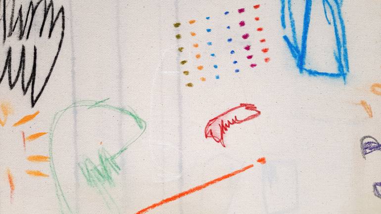 Original Abstract Expressionism Abstract Painting by Sara Voss