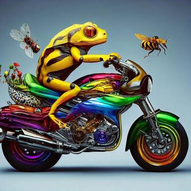 Motorized frog thumb
