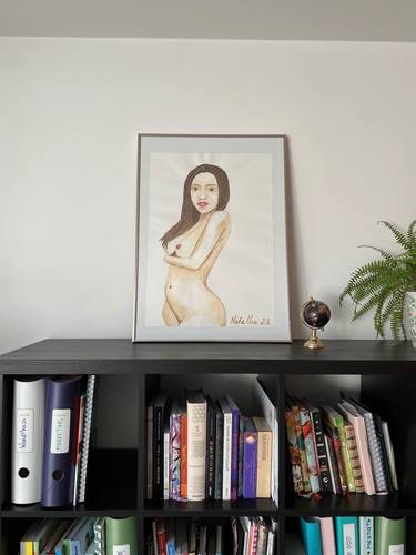 Original Modern Nude Paintings by Natallia Palyshenkava