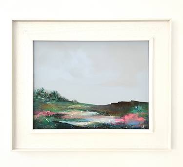 Original Abstract Landscape Painting by Nicky Edwards