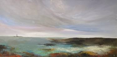 Original Contemporary Seascape Painting by Nicky Edwards
