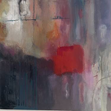 Original Abstract Painting by Karen Levi-Lausa