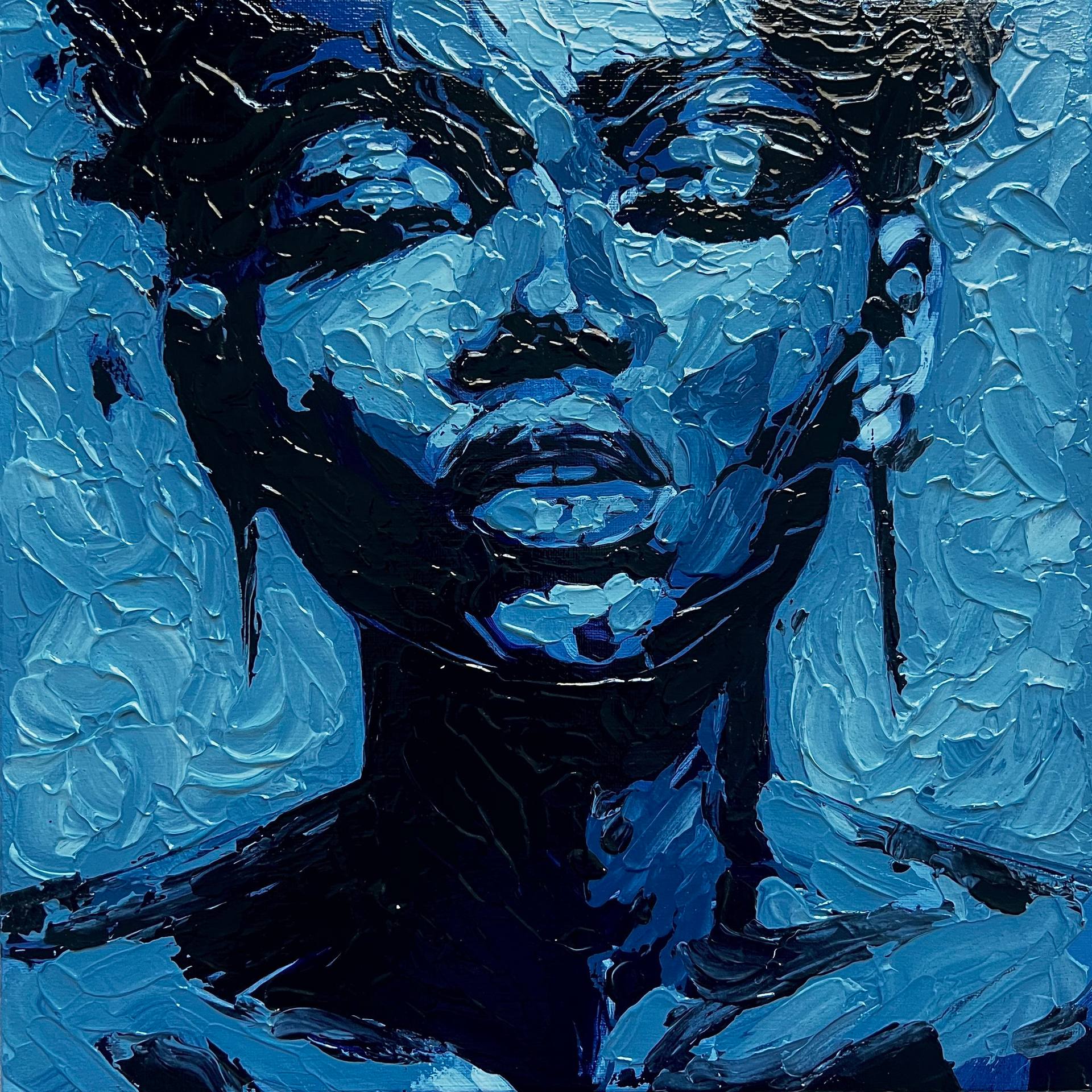 Unseen, 2024 Painting by Ravi Kael | Saatchi Art Germany