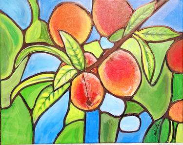 Original Contemporary Botanic Paintings by Robin Lynn Hought