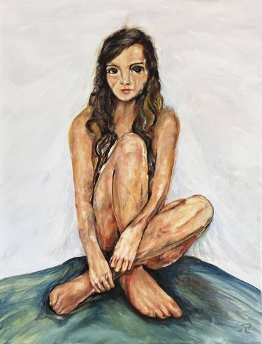 Original Figurative People Paintings by J Romi