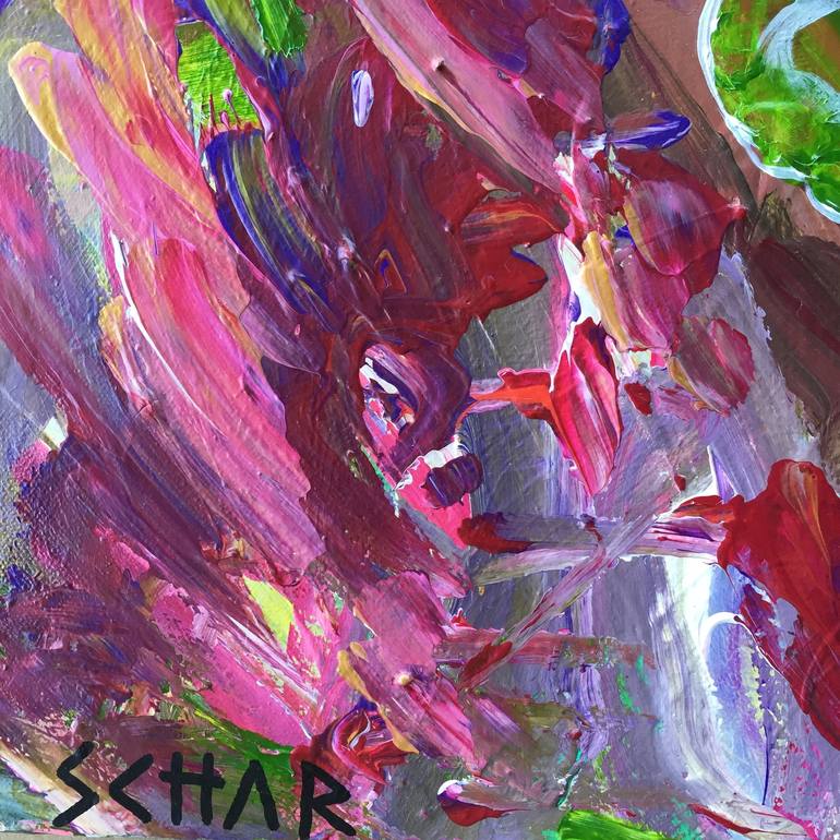 Original Abstract Expressionism Men Painting by Shani Schar
