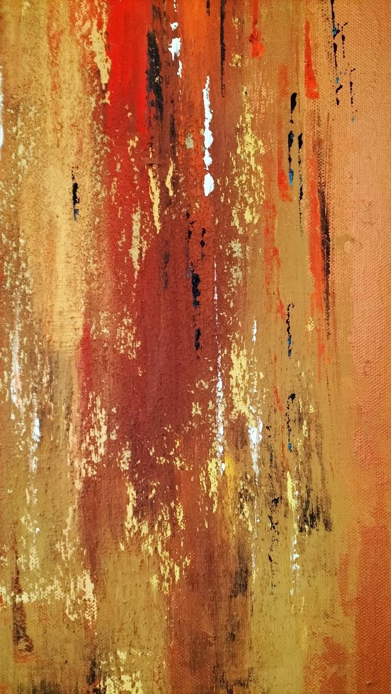 Original Abstract Expressionism Abstract Painting by Milena Bernardini