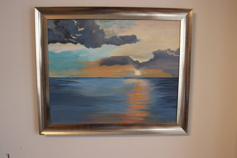Original Contemporary Seascape Painting by Lori Royce
