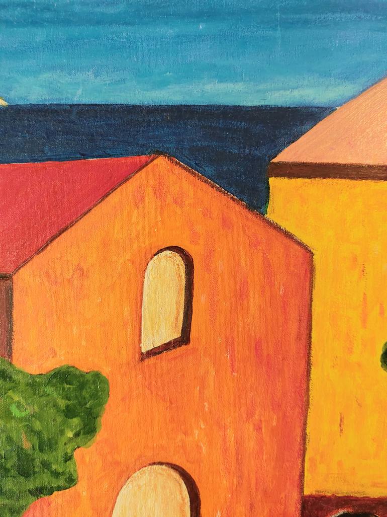 Original Figurative Landscape Painting by Giovanni Frattini