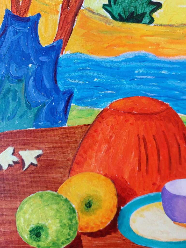 Original Expressionism Nude Painting by Giovanni Frattini