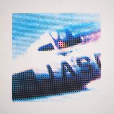 Print of Airplane Printmaking by Bruce Edwards