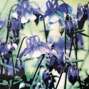 Original Abstract Floral Printmaking by Bruce Edwards
