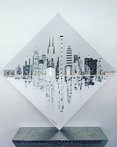 Original Cities Paintings by Petra Loseck