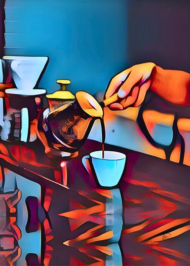 Print of Digital Art Food & Drink Digital by Webe ArttoU