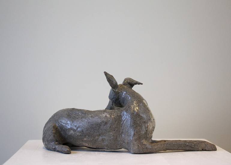 Original Figurative Animal Sculpture by Jaana Laurila