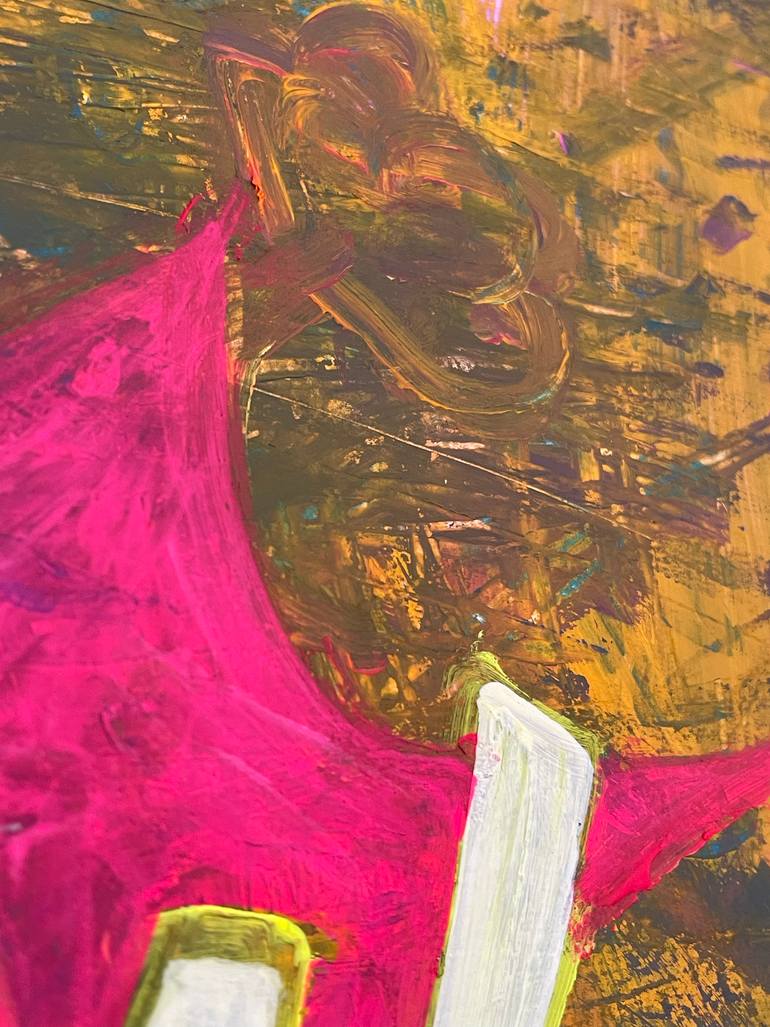 Original Conceptual Still Life Painting by Helen Kabankova