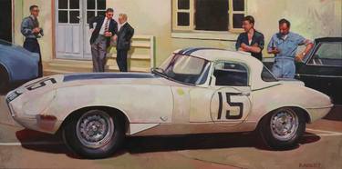 Original Documentary Automobile Paintings by Benoit Montet