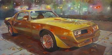 Original Pop Art Automobile Paintings by Benoit Montet