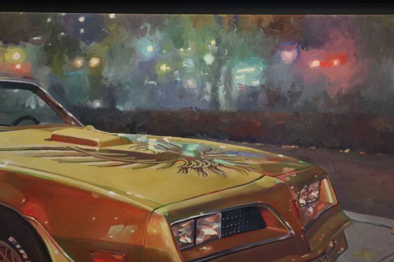 Original Contemporary Automobile Painting by Benoit Montet